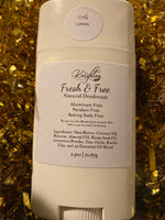 FRESH AND FREE ALUMINUM FREE DEODORANT (Extra Strength)